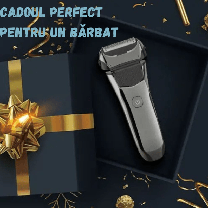Ingrijire personala si Cosmetice - Aparate & accesorii ingrijire personala - Aparate de ras si tuns - Aparate de ras electrice - Aparat Ras Electric BIRAI FK-609, 8600 RPM, 3 Lame, LED, USB, Waterproof, Trimmer, Umed/Uscat, Negru - Infinity.ro