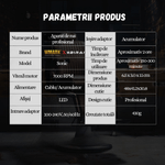 Ingrijire personala si Cosmetice - Aparate & accesorii ingrijire personala - Aparate de ras si tuns - Aparate de tuns - Masina Tuns Profesionala BIRAI Sonic, 7000 RPM, LED, USB, Rezistenta Apa, Lame Titan, Negru, Salon, Precizie, Ergonomica - Infinity.ro