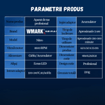 Ingrijire personala si Cosmetice - Aparate & accesorii ingrijire personala - Aparate de ras si tuns - Aparate de tuns - Masina Tuns Profesionala, 10.000 RPM, LED, Lame Titan, Zero Gap, USB Rapid, Rezistenta Apa, Albastra - Infinity.ro