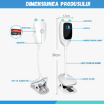 Casa si Gradina - Mobilier - Mobilier copii - Monitoare video copii - Baby Monitor WiFi BIRAI WatchMe 2in1, UltraHD, Night Vision, Audio Dual, Senzor Miscare, App Control, Alb - Infinity.ro