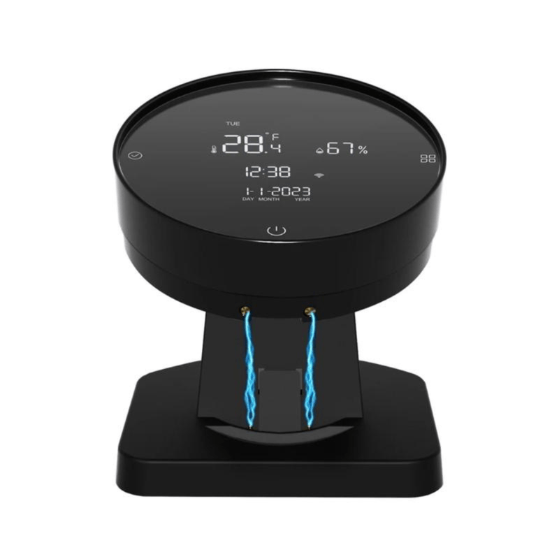 Casa si Gradina - Termice - Centrale termice si accesorii - Accesorii incalzire - Termostat Inteligent BIRAI®, WiFi, Control prin App Tuya/Smart Life, Compatibil Alexa, Google, Centrala, Negru - Infinity.ro