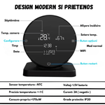 Casa si Gradina - Termice - Centrale termice si accesorii - Accesorii incalzire - Termostat Inteligent BIRAI®, WiFi, Control prin App Tuya/Smart Life, Compatibil Alexa, Google, Centrala, Negru - Infinity.ro