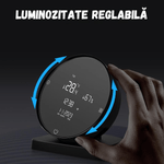 Casa si Gradina - Termice - Centrale termice si accesorii - Accesorii incalzire - Termostat Inteligent BIRAI®, WiFi, Control prin App Tuya/Smart Life, Compatibil Alexa, Google, Centrala, Negru - Infinity.ro