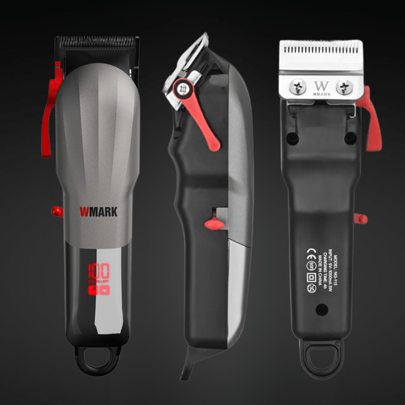 Ingrijire personala si Cosmetice - Aparate & accesorii ingrijire personala - Aparate de ras si tuns - Aparate de tuns - Masina Tuns Profesionala BIRAI Prestige, 7000 RPM, LED, USB, Lame Titan, Negru, Precizie, Salon, Multifunctionala - Infinity.ro