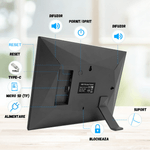 TV, Audio-Video si Foto - Aparate foto si accesorii - Accesorii foto si video - Rame foto digitale - Rama Foto Digitala WiFi BIRAI Y101, 10.1", Touch, 32GB, HD IPS, Frameo, USB, microSD, Poze/Video, Negru - Infinity.ro