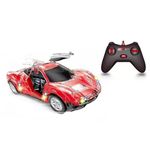 Jucarii, Copii si Bebe - Jucarii si jocuri - Vehicule si jucarii cu telecomanda - Masinute - Masinuta de jucarie cu telecomanda, copii 3 + ani, cu Usi Automate si Lumini, 21.5x10.5x6 cm, Rosu - Infinity.ro