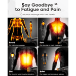 Ingrijire personala si Cosmetice - Sanatate si wellness - Articole wellness - Aparate si dispozitive de masaj - Aparat de Masaj Profesional Flexibil Forma L: 5 Viteze, 4 Capete, Durata a Bateriei Pana la 5 Ore Intersanjabil - Infinity.ro