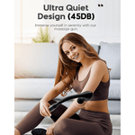 Ingrijire personala si Cosmetice - Sanatate si wellness - Articole wellness - Aparate si dispozitive de masaj - Aparat de Masaj Profesional Flexibil Forma L: 5 Viteze, 4 Capete, Durata a Bateriei Pana la 5 Ore Intersanjabil - Infinity.ro