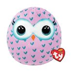 Jucarii, Copii si Bebe - Jucarii si jocuri - Jucarii de plus - Jucarie de Plus Squishy Beanies Bufnita, 25 cm, lila - Infinity.ro