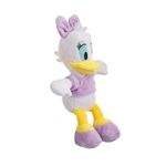 Jucarii, Copii si Bebe - Jucarii si jocuri - Jucarii de plus - Figurina de Plus Daisy Duck, poliester, 20 cm, alb/lila - Infinity.ro