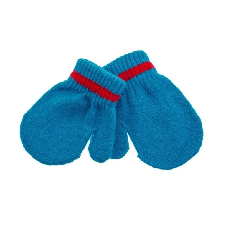 Fashion, accesorii si bijuterii - Copii - Accesorii copii - Caciuli si palarii copii - Set Caciula, Fular Circular si Manusi, Peppa & George the Pig, 12 Luni, albastru/rosu - Infinity.ro