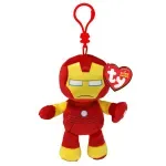 Jucarii, Copii si Bebe - Jucarii si jocuri - Jucarii de plus - Plus Breloc Ty 8.5cm Beanie Babies Marvel Iron Man - Infinity.ro