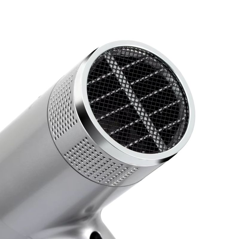 Ingrijire personala si Cosmetice - Aparate & accesorii ingrijire personala - Hair styling - Uscatoare de par - Uscator de par cu ioni negativi, RAF R474, 1600W, 2 viteze, buton de aer rece, 1 cap magnetic inclus, argintiu - Infinity.ro