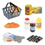 Jucarii, Copii si Bebe - Jucarii si jocuri - Jucarii de rol - Set joaca supermarket - Casa de marcat de jucarie, cu sunet si lumina, include 23 piese, 48x18x26cm, multicolor - Infinity.ro