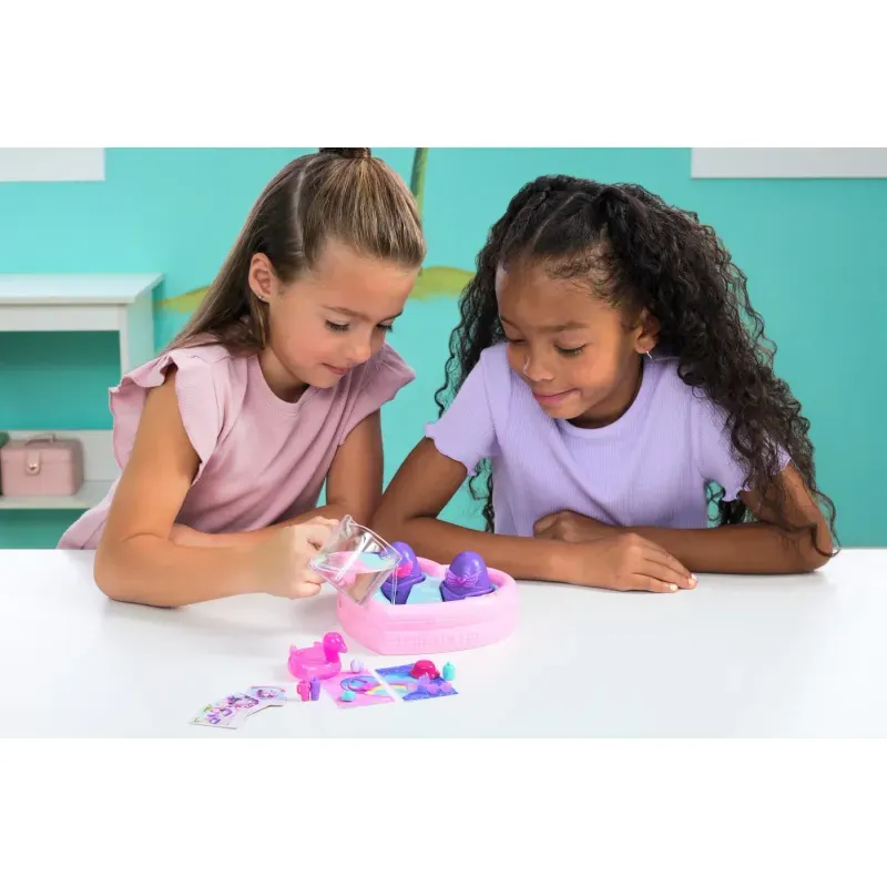 Jucarii, Copii si Bebe - Jucarii si jocuri - Figurine - Hatchimals Alive Neon Rainbow Set Petrecere La Piscina - Infinity.ro