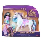 Jucarii, Copii si Bebe - Jucarii si jocuri - Figurine - Unicorn Academy Set Unicorn Glacier Si Papusa Layla - Infinity.ro