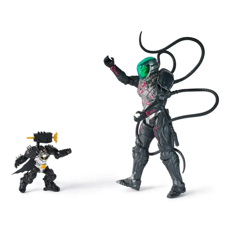 Jucarii, Copii si Bebe - Jucarii si jocuri - Figurine - Dc Metal Force Set Figurine De Actiune Brainiac Vs Batman - Infinity.ro
