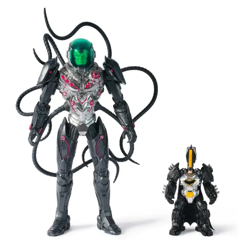 Jucarii, Copii si Bebe - Jucarii si jocuri - Figurine - Dc Metal Force Set Figurine De Actiune Brainiac Vs Batman - Infinity.ro