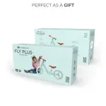 Sport si Outdoor - Ciclism - Biciclete pentru copii - Bicicleta De Echilibru Kinderkraft Fly Plus, Baby Blue - Infinity.ro