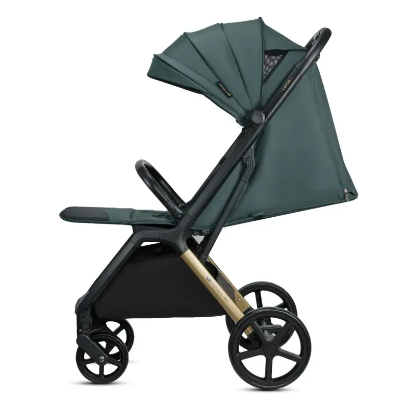 Jucarii, Copii si Bebe - Carucioare si articole de transport - Carucioare - Carucioare sport - Carucior Sport Kinderkraft Loom, 0-22 Kg, Jade Green - Infinity.ro