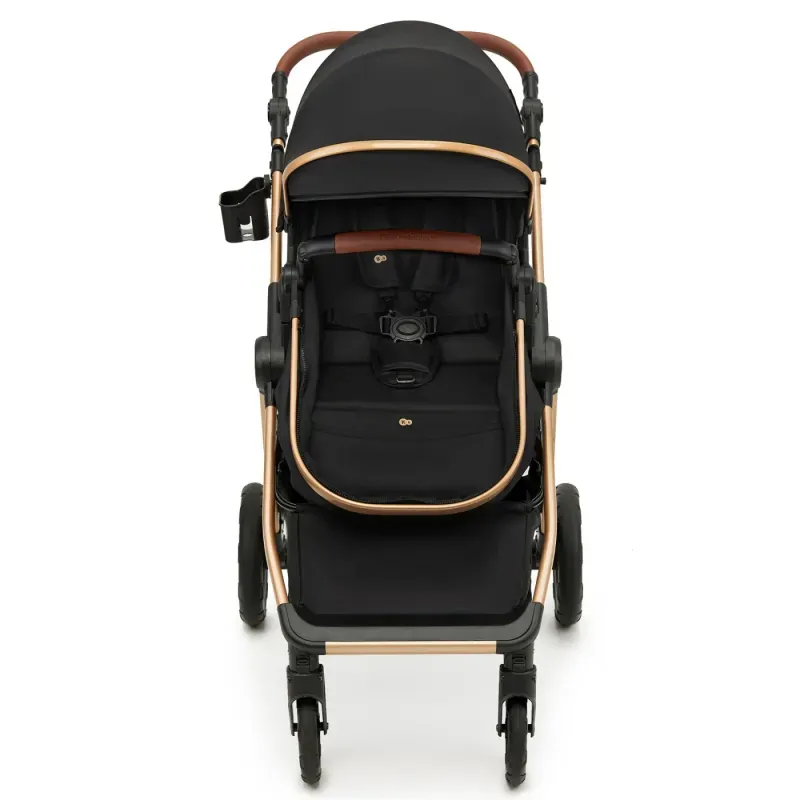 Jucarii, Copii si Bebe - Carucioare si articole de transport - Carucioare - Carucioare 3 in 1 - Carucior Kinderkraft Esme, 3 In 1, Pure Black - Infinity.ro