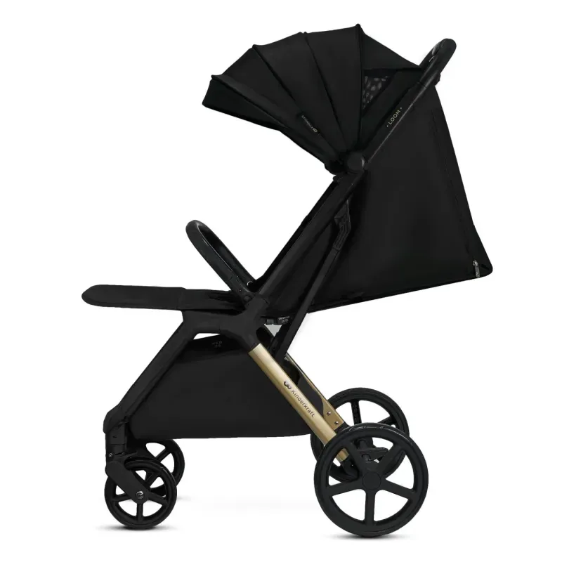 Jucarii, Copii si Bebe - Carucioare si articole de transport - Carucioare - Carucioare sport - Carucior Sport Kinderkraft Loom, 0-22 Kg, Ink Black - Infinity.ro