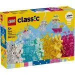 Jucarii, Copii si Bebe - Jucarii si jocuri - Seturi de constructie si cuburi - Seturi de constructie - Lego Classic Cutie Transparenta Magica 11040 - Infinity.ro