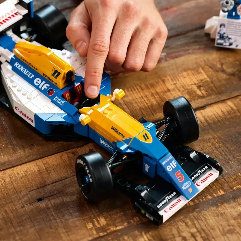 Jucarii, Copii si Bebe - Jucarii si jocuri - Seturi de constructie si cuburi - Seturi de constructie - Lego Icons Williams Racing Fw14b Si Nigel Mansell 10353 - Infinity.ro
