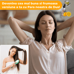 Casa si Gradina - Sanitare - Cazi si cabine de dus - Coloane si seturi de dus - Para dus OneLucero cu Vitamina C, Filtru Ionic si granule minerale, 3 nivele de filtrare a apei + granule cadou - Infinity.ro