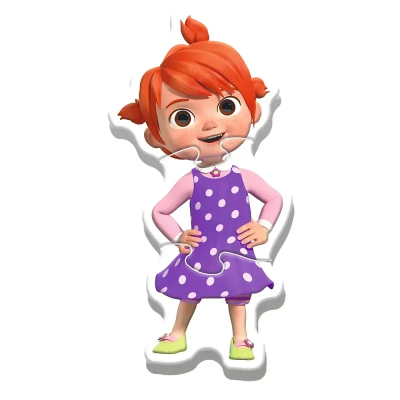 Jucarii, Copii si Bebe - Jucarii si jocuri - Jocuri si puzzle - Puzzle - Puzzle Trefl Baby Clasic Cocomelon La Joaca 14 Piese - Infinity.ro