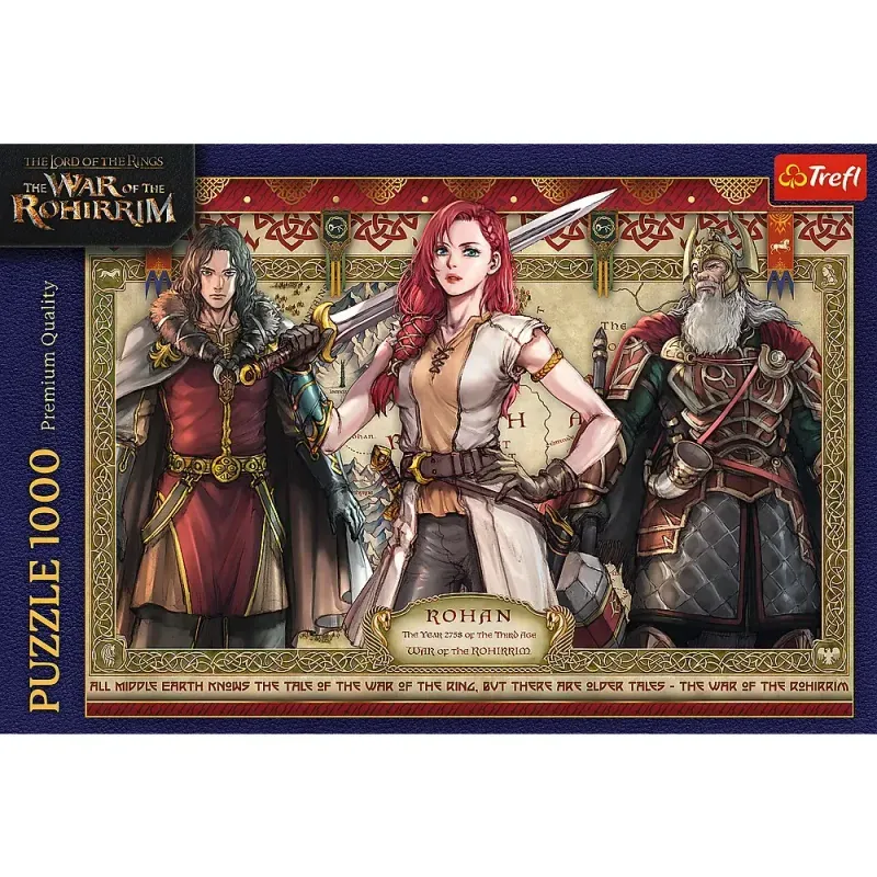 Jucarii, Copii si Bebe - Jucarii si jocuri - Jocuri si puzzle - Puzzle - Puzzle Trefl 1000 Stapanul Inelelor Razboiul Rohirrimilor - Infinity.ro