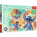 Jucarii, Copii si Bebe - Jucarii si jocuri - Jocuri si puzzle - Puzzle - Puzzle Trefl 24 Maxi Stitch Ziua Vesela A Lui Lilo Si Stitch - Infinity.ro