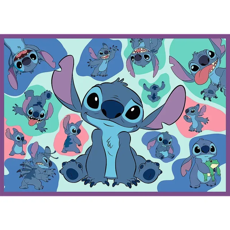Jucarii, Copii si Bebe - Jucarii si jocuri - Jocuri si puzzle - Puzzle - Puzzle Trefl 4x250 Disney Uimitorul Stitch - Infinity.ro