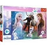 Jucarii, Copii si Bebe - Jucarii si jocuri - Jocuri si puzzle - Puzzle - Puzzle Trefl 300 Disney Frozen 2 Magia - Infinity.ro