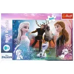 Jucarii, Copii si Bebe - Jucarii si jocuri - Jocuri si puzzle - Puzzle - Puzzle Trefl 300 Disney Frozen 2 Magia - Infinity.ro