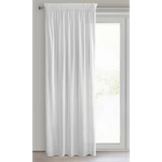 Casa si Gradina - Textile si covoare - Perdele si draperii - Perdele - Perdea ROXI cu model neuniform argintiu, 140 x 270 cm, alb - Infinity.ro