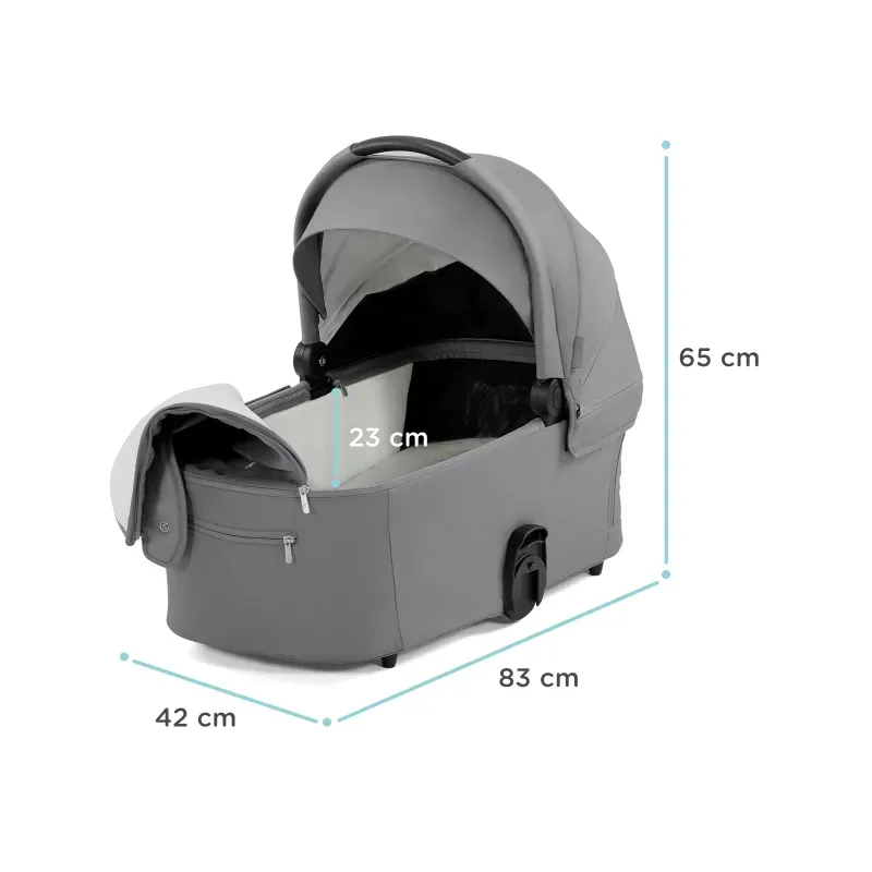 Jucarii, Copii si Bebe - Carucioare si articole de transport - Carucioare - Carucioare 2 in 1 - Carucior Kinderkraft Nea, 2 In 1, Platinum Grey - Infinity.ro
