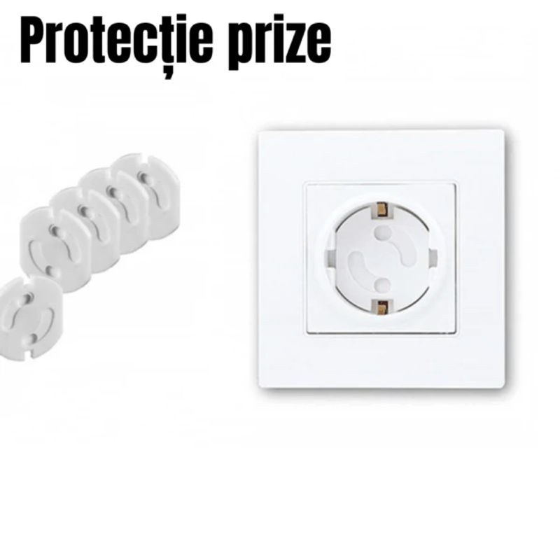 Casa si Gradina - Mobilier - Mobilier copii - Sisteme de siguranta - Set 43 Piese Protectii BIRAI, Colturi, Prize, Sertare, Usa, Cuptor, Siguranta Copii, Material BIO, Durabil - Infinity.ro