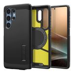 Laptop, Telefoane si Tablete - Telefoane mobile si accesorii - Accesorii Telefoane - Huse telefoane - Husa pentru Samsung Galaxy S25 Ultra - Spigen Tough Armor MagSafe - Negru - Infinity.ro