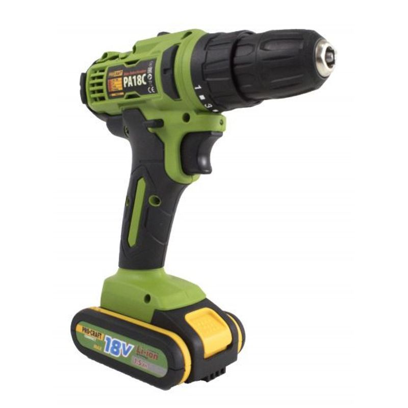 Casa si Gradina - Constructii - Scule electrice si accesorii - Masini de gaurit si insurubat - Autofiletanta Procraft Compact PA18C, 18V, 1.5 Ah 2 acumulatori - Infinity.ro