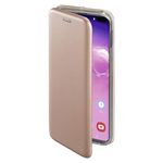 Laptop, Telefoane si Tablete - Telefoane mobile si accesorii - Accesorii Telefoane - Huse telefoane - Husa de protectie Flippy compatibila cu Huawei P40 Lite E Magnet Book Case Roz-Auriu - Infinity.ro