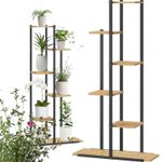 Casa si Gradina - Gradinarit si plante - Plante si ghivece - Ghivece si suporturi - Suport pentru flori – etajera moderna cu 6 rafturi, 113x60x20 cm - Infinity.ro