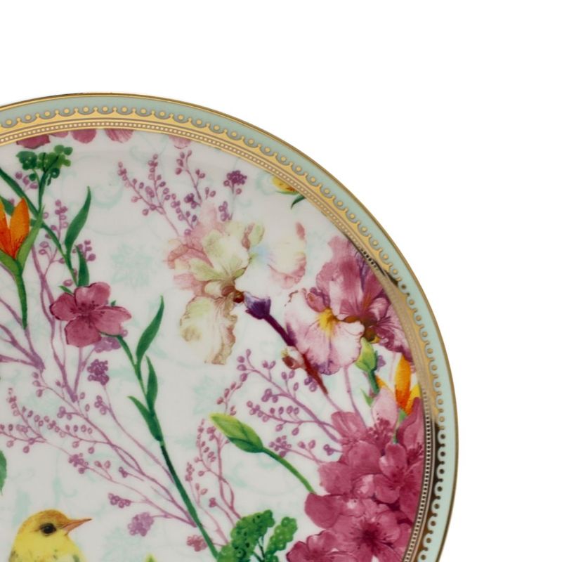 Casa si Gradina - Bucatarie si vesela - Vesela si tacamuri - Platouri de bucatarie - Platou din portelan, Hoff Interieur, 20 cm, colectia Lovely Bird - Infinity.ro
