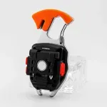 Sport si Outdoor - Camping - Articole solare camping - Lampi si lanterne camping - Lanterna versatila COB LED 40W, tip Gadget, EMESZON® CRW5147, 6 Moduri iluminare, Breloc, Kit supravietuire, portocaliu - Infinity.ro