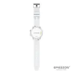 Laptop, Telefoane si Tablete - Wearables si gadgeturi - Wearables - Smartwatch-uri - Ceas inteligent SmartWatch SIM 4G LTE Emeszon® A22, localizare Copii si Adulti prin GPS, Apel Video SOS, LBS, Wi-Fi, Alb - Infinity.ro