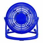 Electronice si Electrocasnice - Climatizare si sisteme de incalzire - Aparate racire aer - Ventilatoare - Ventilator de masa, cu USB, diametru 14 cm, albastru, Vivo T1527-BLUE - Infinity.ro
