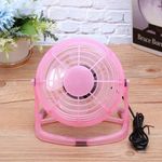 Electronice si Electrocasnice - Climatizare si sisteme de incalzire - Aparate racire aer - Ventilatoare - Ventilator de masa, cu USB, diametru 14 cm, roz, Vivo T1527-PINK - Infinity.ro