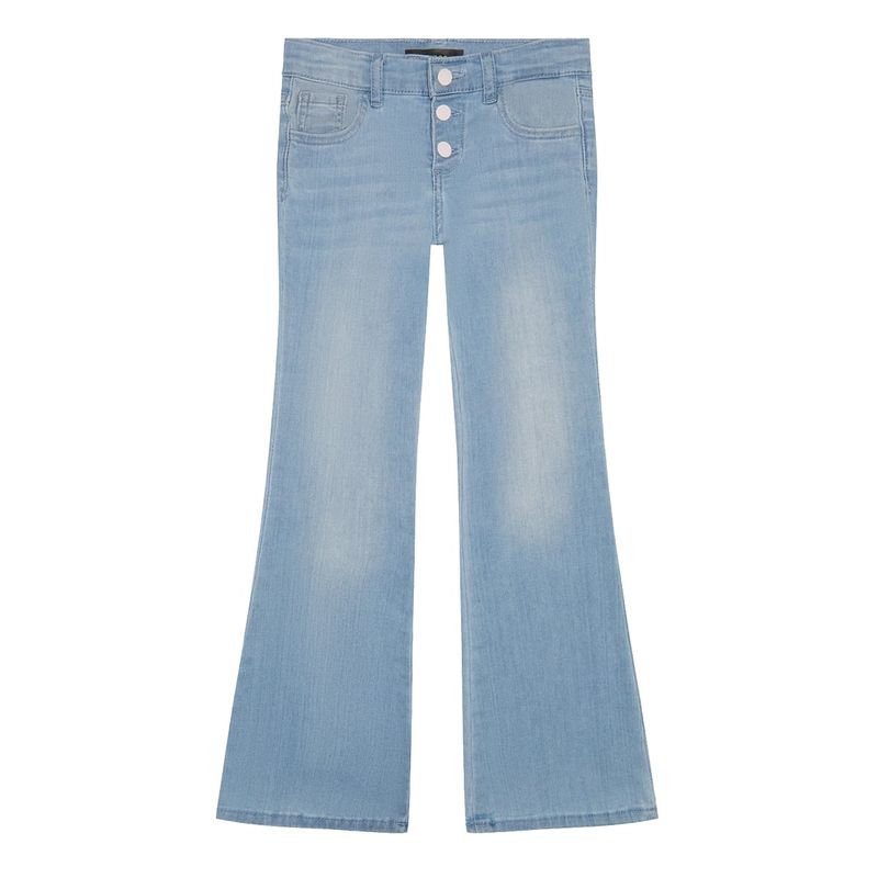 Fashion, accesorii si bijuterii - Copii - Imbracaminte copii - Pantaloni copii - Blugi evazati guess K4GA00, 98 CM 3 ani, Albastru - Infinity.ro