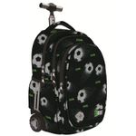 Carti si Birotica - Rechizite - Rucsacuri si genti scolare - Ghiozdan Troler ST.Right, colectia Pixel Balls, TB01, roti silicon, 44x32x25 cm - Infinity.ro