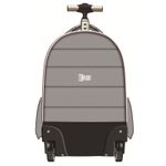 Carti si Birotica - Rechizite - Rucsacuri si genti scolare - Ghiozdan Troler ST.Right, colectia Silver Butterflies, TB01, roti silicon, 44x32x25 cm - Infinity.ro